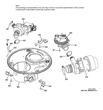 Diagram for GDF510PSJ0SS