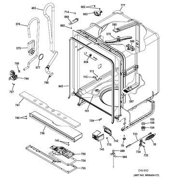 Diagram for GDF510PGD2BB