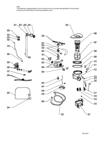 Diagram for GDF410SSF1SS