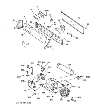 Diagram for DWXQ473ET2AA