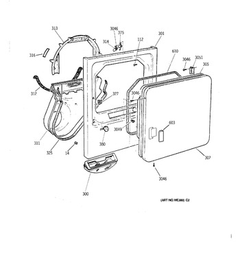 Diagram for DWXQ473ET2AA