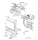 Diagram for 1 - Escutcheon & Door Assembly