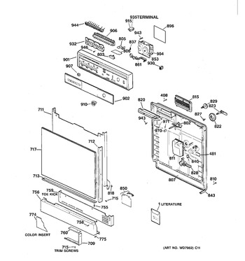 Diagram for GSD800X-71BA