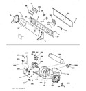 Diagram for 1 - Backsplash, Blower & Drive Assembly