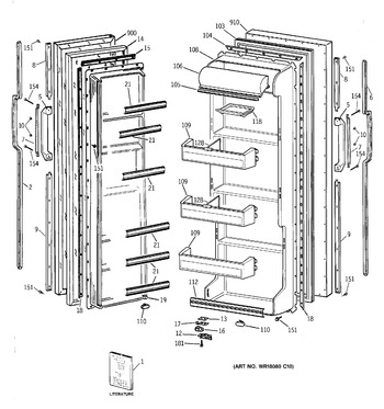 Diagram for TFX20JAXFWW