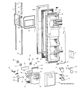 Diagram for TFX22VRZBWW