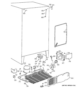 Diagram for TFH22PRXFWW