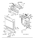 Diagram for 1 - Escutcheon & Door Assembly