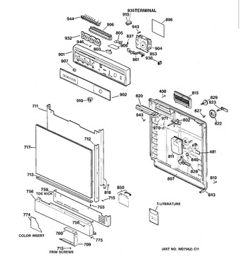 Diagram for GSD930X-72WW