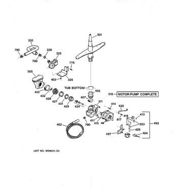 Diagram for GSD4335Z00WW