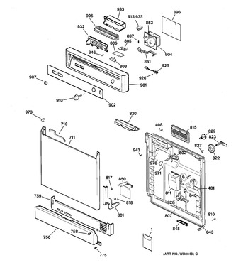 Diagram for GSD3430Z00WW