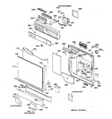 Diagram for 1 - Escutcheon & Door Assembly