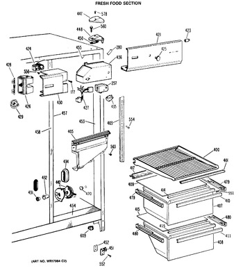 Diagram for TFX20SRAWH