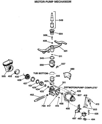 Diagram for GSD1425T55BA