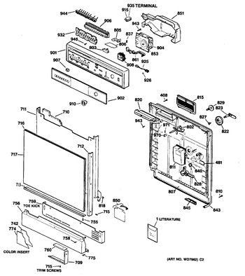 Diagram for GSD1230T63WW