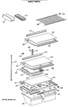 Diagram for 4 - Shelf Parts