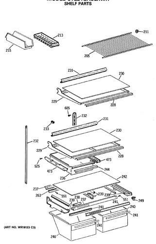 Diagram for CTE24GASLRWH