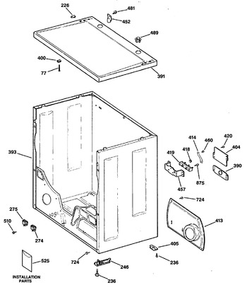 Diagram for DLB1550SBLWH