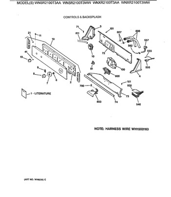 Diagram for WNSR2100T3WW