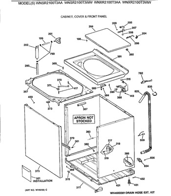 Diagram for WNSR2100T3WW