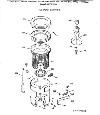 Diagram for WWXR4100T3WW