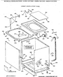 Diagram for 2 - Cabinet, Cover & Front Panel