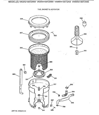 Diagram for VWXR4100T2WB