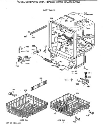 Diagram for HDA900X-70BA