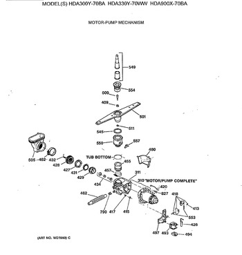 Diagram for HDA300Y-70BA