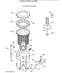 Diagram for 3 - Tub, Basket & Agitator