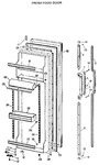 Diagram for 1 - Fresh Food Door