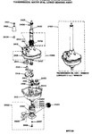 Diagram for 6 - Transmission, Water Seal, Lower Bearing Asmy.