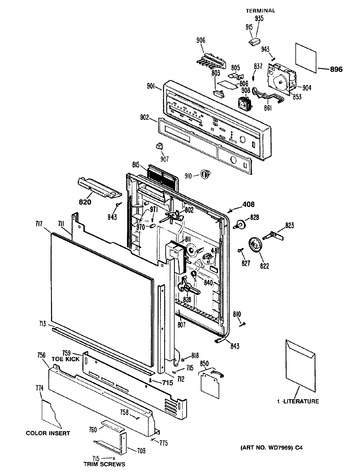 Diagram for GSD650T-64WB