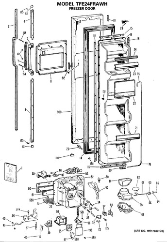 Diagram for TFE24FRAWH