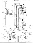 Diagram for 1 - Freezer Door