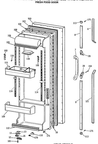 Diagram for TFH24PRSAWW