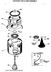 Diagram for 4 - Agitator, Tub & Pump Assembly