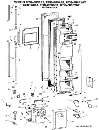 Diagram for TFG24PRSAWW