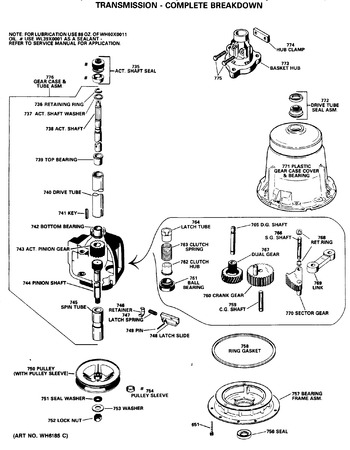 Diagram for WWA8620SALWW