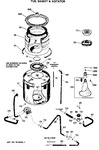 Diagram for 4 - Tub, Basket & Agitator