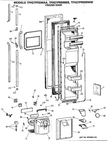 Diagram for TFH27PRSMWW