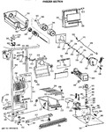 Diagram for 2 - Freezer Section