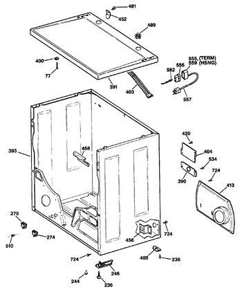 Diagram for DDC6400SCLWH