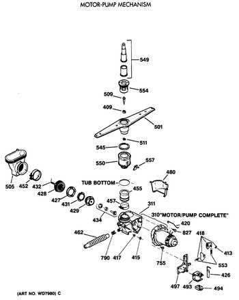 Diagram for GSD936X-66WW