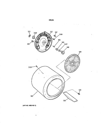 Diagram for DDE8505SBMWW