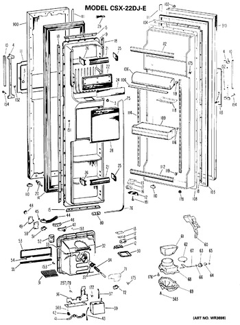 Diagram for CSX22DJE