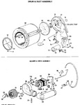 Diagram for 3 - Drum & Duct Assembly