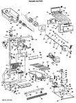 Diagram for 2 - Freezer Section