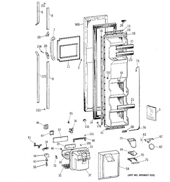 Diagram for TFX25PRYDBB