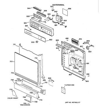 Diagram for GSD900XX01BA